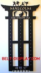 Order Online Taekwondo 13  Belt Display | Karate Belt Display | Martial Arts Belt Display