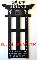 Karate Belt Display | Top Online Store | Best selling Personalized Martial Arts Holder