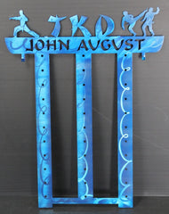 Martial Arts Wall  Mount  Belt  Rack