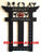 Karate Belt Display | Personalized Tae Kwon Do Belt Display Rack