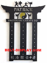Karate Belt Display: Taekwondo Belt Rack: Martial Arts Belt Holder