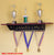 Martial Arts Trophy Shelf and Medal Display Combo