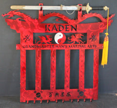 Martial Arts Belt Rack / Stonebraker