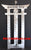 Martial Arts Belt Rack / Shorin Ryu